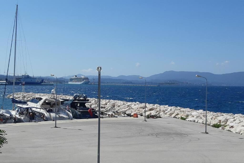 Mouragia Seaside Ground Floor Studio Corfu (city) المظهر الخارجي الصورة